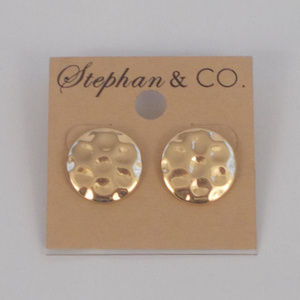 Stephan & CO Goldtone Earrings